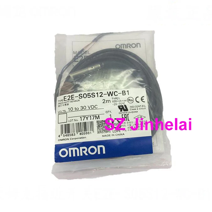 E2E-S05S12-WC-B1 Authentic original OMRON Proximity switch, Proximity sensor 2M E2E-S05S12-WC-B1 Authentic original OMRON Proximity switch, Proximity sensor 2M