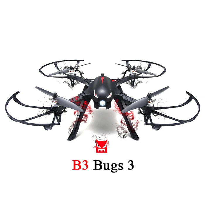 MJX Bugs 3 B3 RC Квадрокоптер с бесщеточным Мотором 2 4G 6 осевой гироскоп Дрон H9R 4K