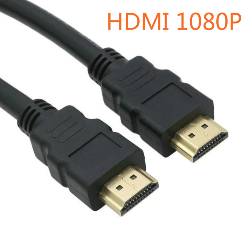 

1080P hdmi to hdmi Cable 1M 1.5M 2M 5M 10M Gold Plated Plug HDMI Cable 1.4 Version 1080p 3D for HDTV XBOX PS3