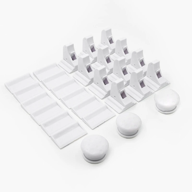 

30 Pcs Magnetic Cabinet Drawer Cupboard Lock Kids Baby Safe Child Proof Kit