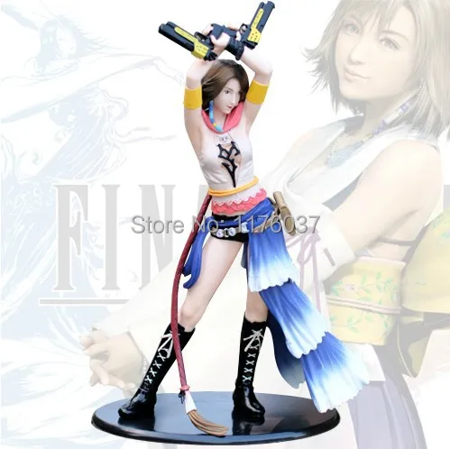 

Vogue Game Anime Final Fantaxy X-2 Yuna 1/6 Scale Soft Vinyl Statue Sexy 25CM PVC Figure Toys new In Box