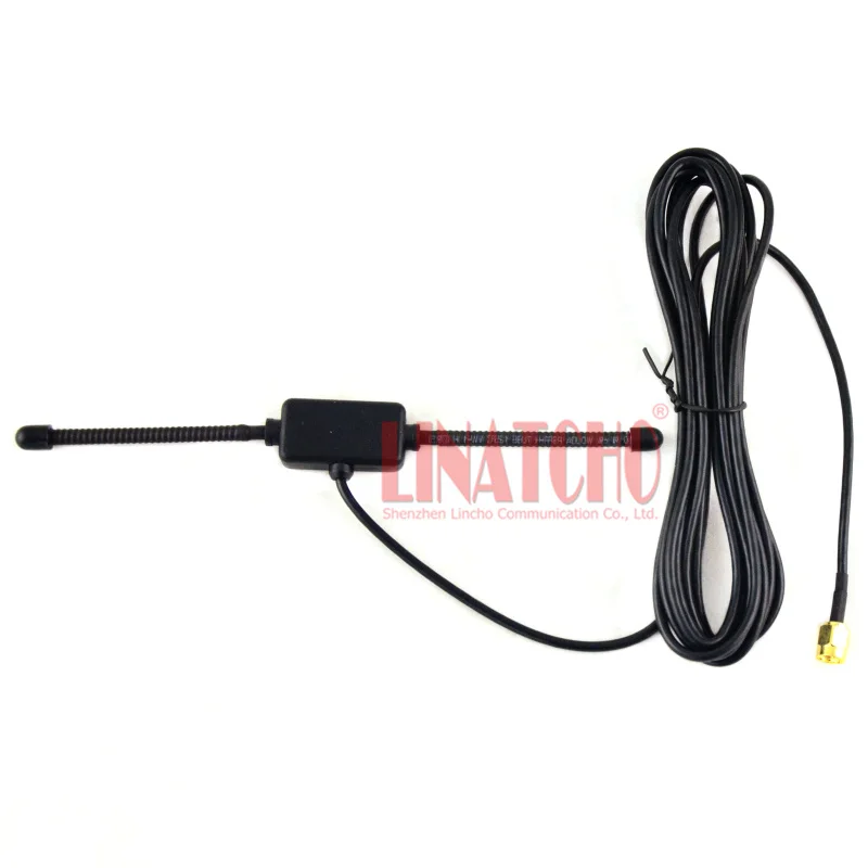 

3 meters RG174 sma male connector car external uhf 433MHz patch sticker antenna