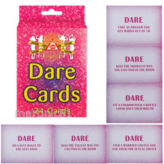 new hot wholesale dare cards hen do party favours hens girls night out accessory pack of