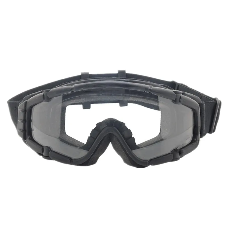 Тактические Защитные очки SI-Ballistic goggle обновленная версия вентилятора черная DE розовая