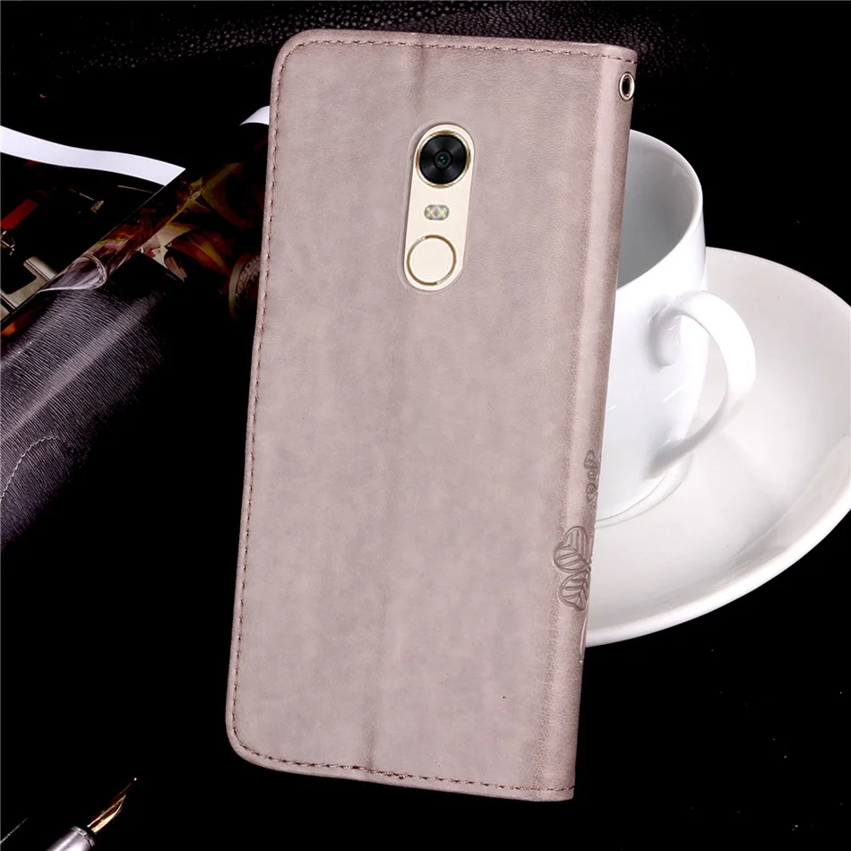 Đối với Xiaomi Redmi 5 Cộng Với Trường Hợp Lật Wallet PU Leather Case Cho Xiaomi Redmi 5 Bìa Chất Lượng Cao Book Đứng Khe Cắm Thẻ Điện Thoại Trường Hợp phone cases for xiaomi