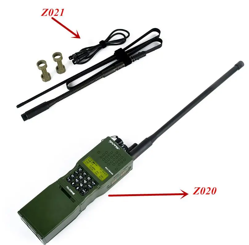 Z-Tactical AN/PRC152 радио Охота общаться чехол страйкбол элемент PRC-152 рации Walkie военный Харрис манекен Softair Z020 - Цвет: Z021 And Z020