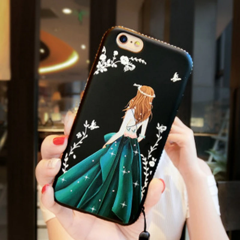 Роскошные Алмаз Рамка для девочек узор чехол Oppo A39 A57 A59 F1s A37 A33 X5L из