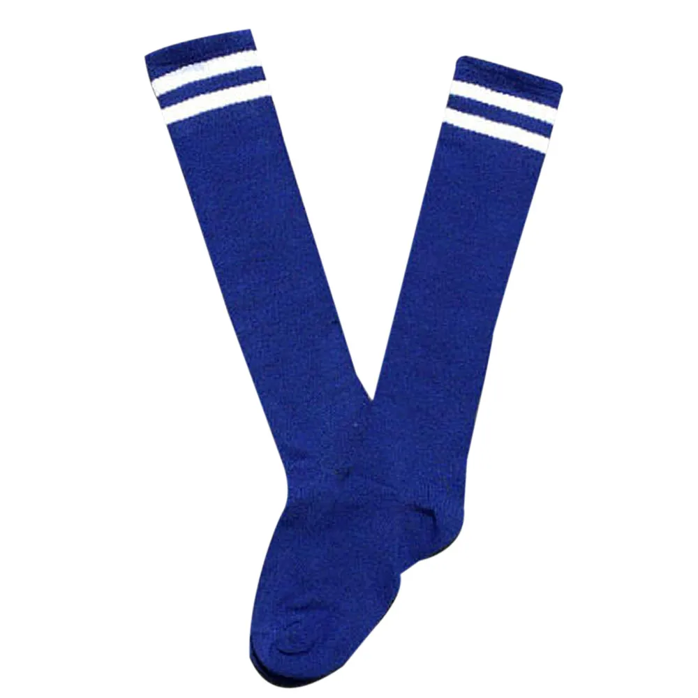 Гольфы для футбола высокие носки для мальчиков и девочек, бейсбольные хоккейные гетры, детские спортивные футбольные носки# YL5 - Цвет: B