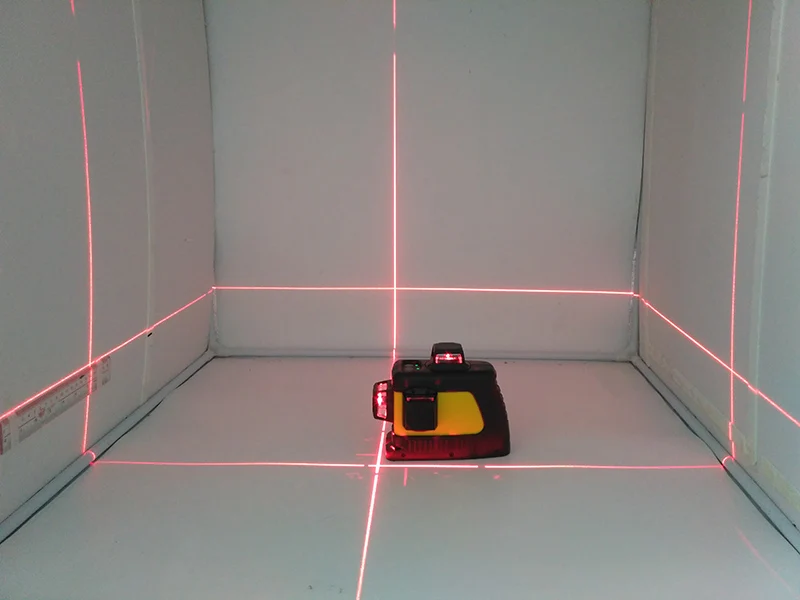 XEAST 3D 12 линий лазерный уровень 360 вертикальные и горизонтальные самонивелирующиеся поперечные линии Красный Луч наклон и открытый лучше, чем Фукуда
