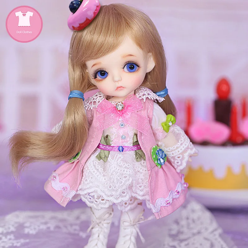 Одежда BJD 1/8 Кукольное тело милое мини платье или костюм красивая девушка для тела