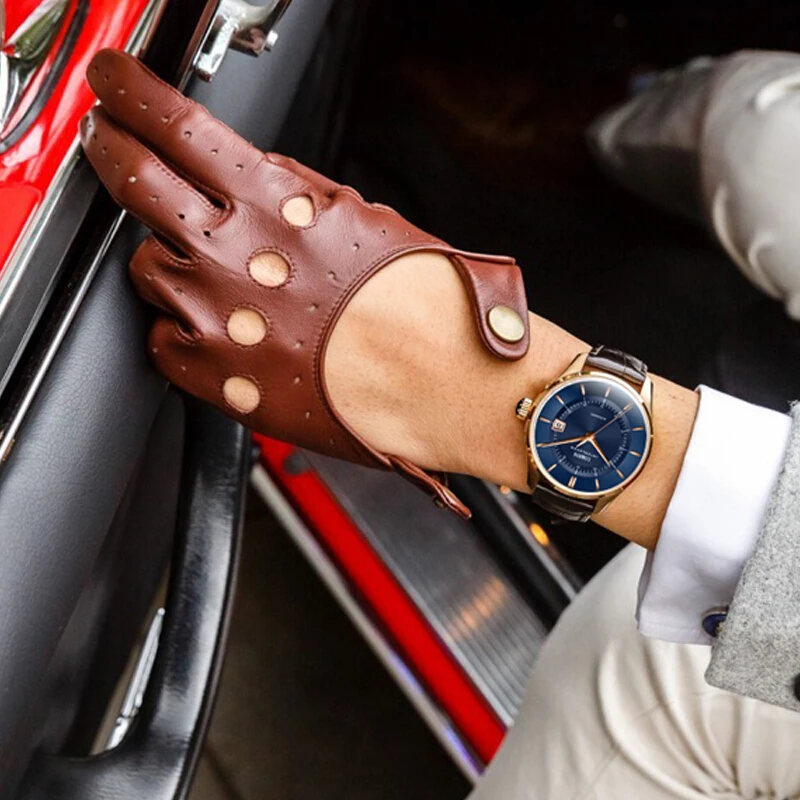 Switzerland Luxury Brand LOBINNI Watch Men Japan MIYOTA Auto Mechanical Men's Watches Sapphire Wate