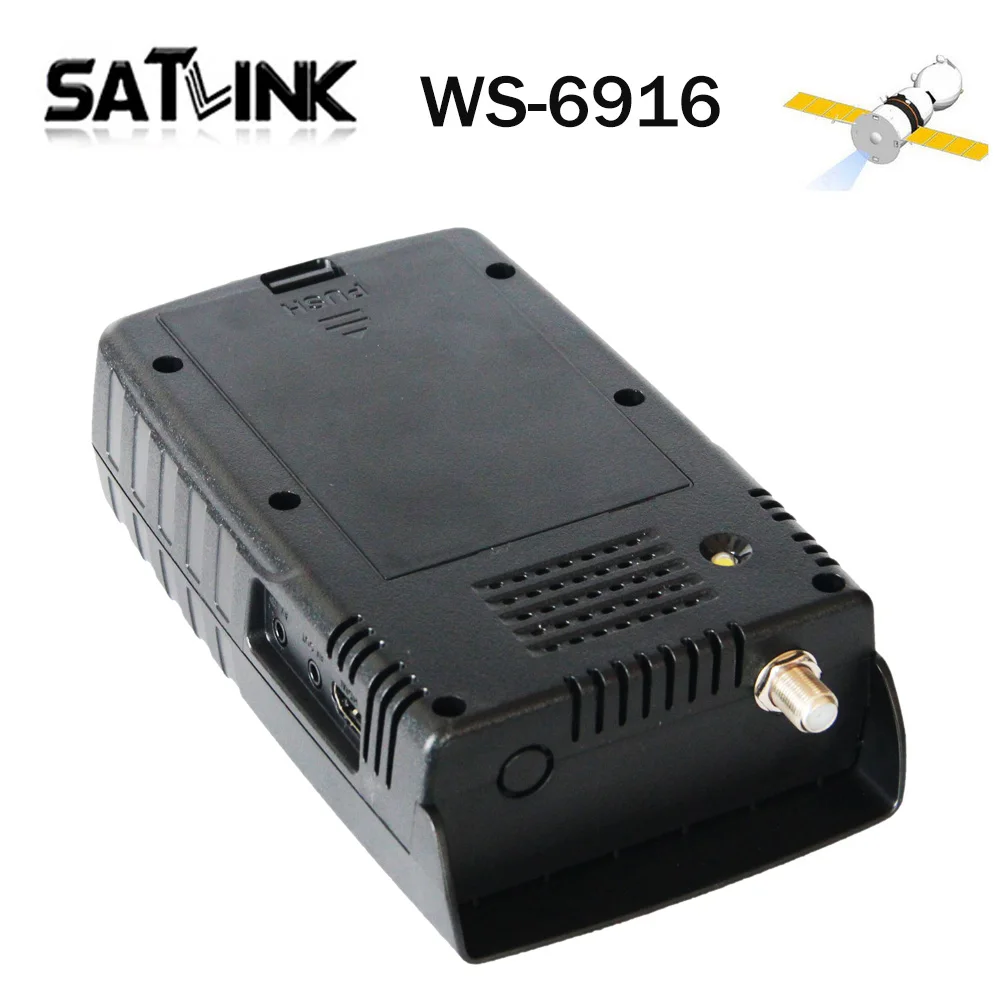 2019 лучший Satlink WS 6916 satfinder hd ws6916 DVB S2 спутниковый искатель измеритель MPEG 2/MPEG 4