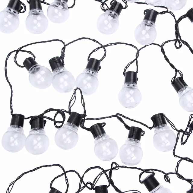 10m 38 Led Wedding Globe Fairy String Light Christmas Bulb 10m 38 Led Wedding Globe Fairy String Light Christmas Bulb Garland Clear Outdoor