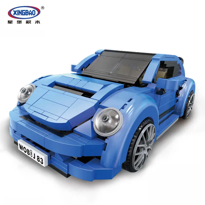 

XingBao 03015 944Pcs Genuine Creative MOC Technic Series The Red Phantom Racing Car Set Building Blocks Bricks Toys XB-03015