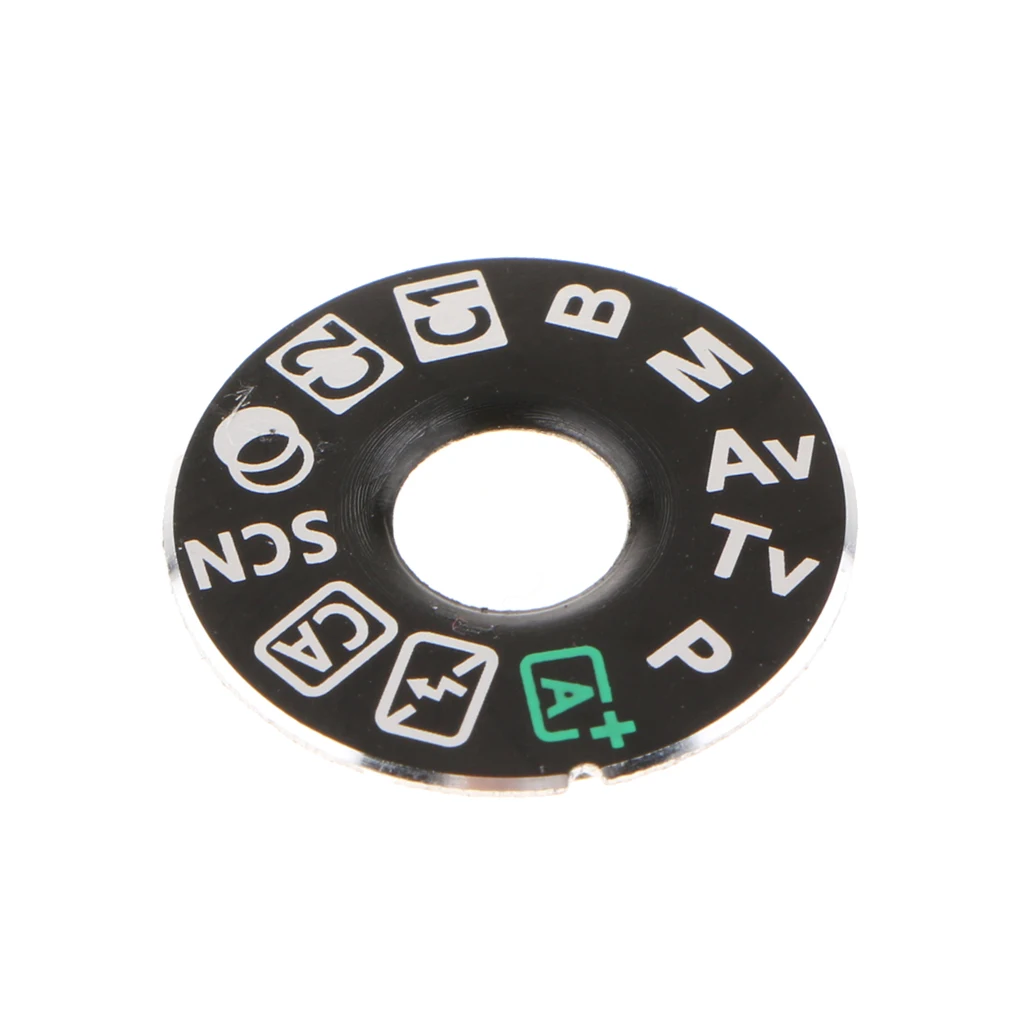 1 Piece Top Cover Function Dial Mode Plate Interface Nameplate Cap Label for Canon EOS 80D Digital Camera Repairing Parts