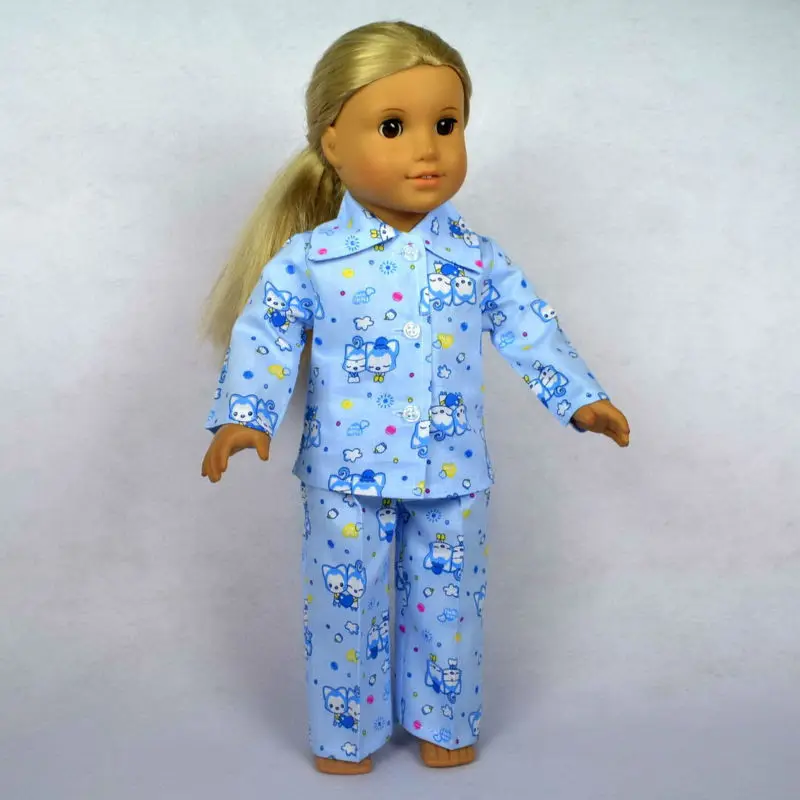 american girl doll pjs