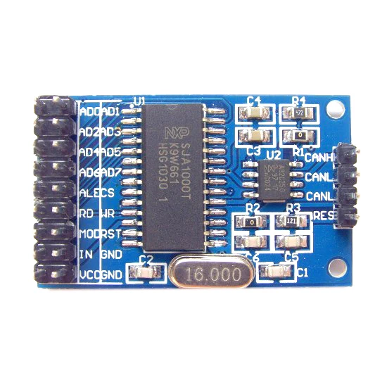 CAN Communication Module SJA1000 + PCA82C250 CAN Bus Development Board
