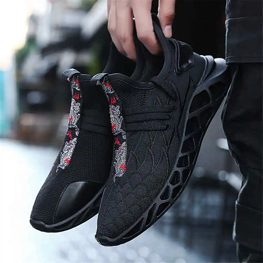 

QEJEVI Air Mesh Suede Men's Running Shoes Original Outdoor Sports Shoes Shock Absorption Breathable Running Shoes