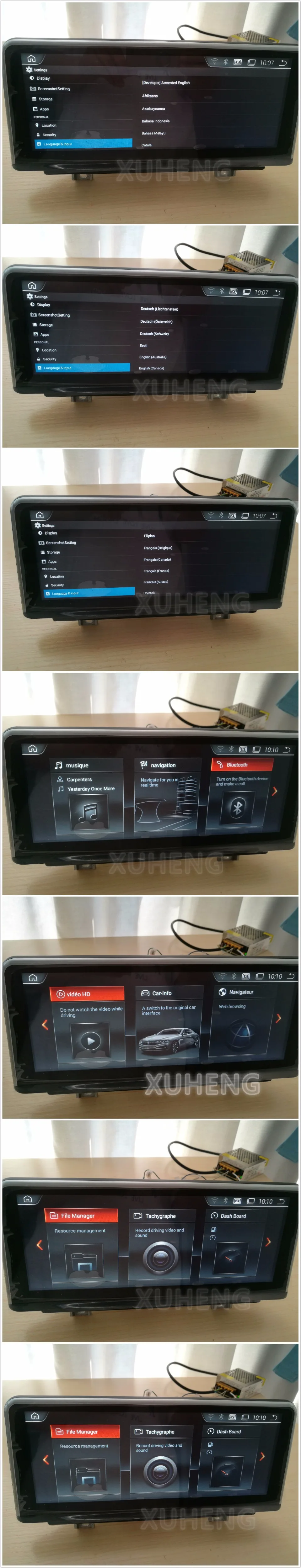 Top 4GB Ram 10.25" Android9.0 Car Audio For BMW 3 4 Series F30 F31 F32 F33 F36 2010- 2016 Monitor Stereo Vedio Head Unit Multimedia 6 Top 4GB Ram 10.25" Android9.0 Car Audio For BMW 3 4 Series F30 F31 F32 F33 F36 2010- 2016 Monitor Stereo Vedio Head Unit Multimedia 6