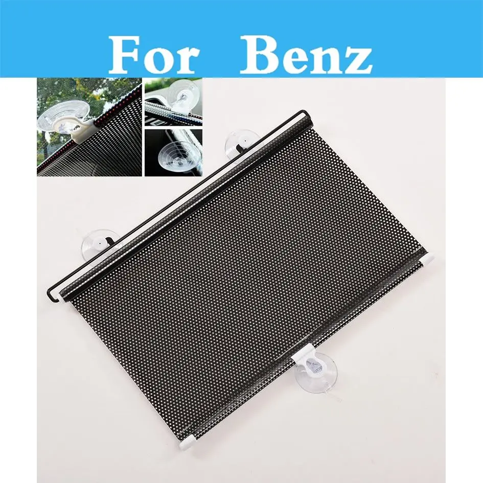 

Auto Sun Visor Car Window Suction Cup Curtain Covers Sunshade For Benz A Amg B E C S Glass Cla Gla Cls Gle Glc C63s A45