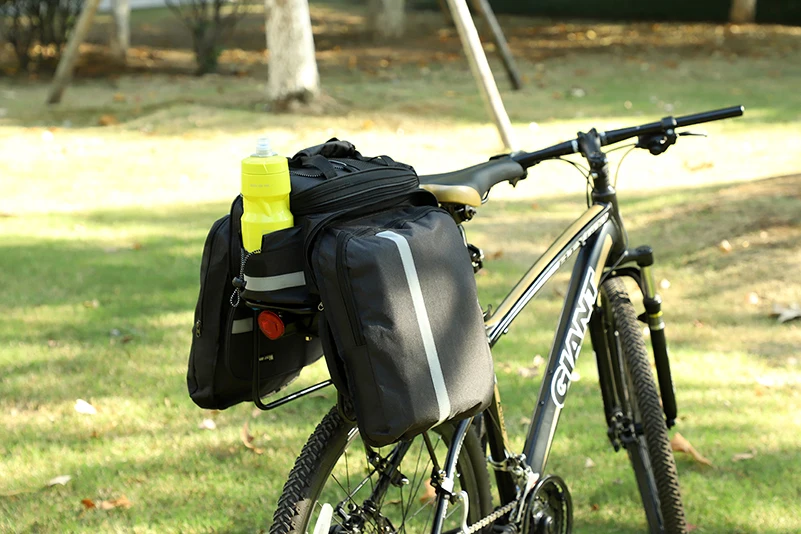 WEST BIKING Велосипедное водонепроницаемое сиденье Pannier пакет багаж велосипедная сумка 10-25л велосипедная сумка Pannier задняя стойка багажник сумка с дождевиком