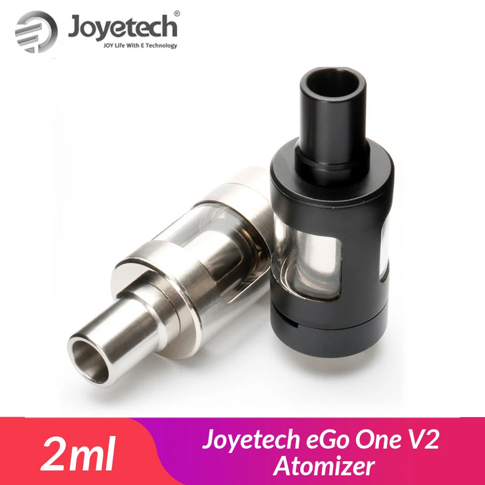 

Clearance !!Original Joyetech eGo One V2 Tank 2ml 510 Thread fit CL 0.5ohm/CL 1.0ohm Electronic Cigarette atomizer tank