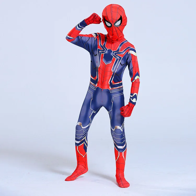 

halloween costume for kids spiderman iron spider marvel spider man iron spider avengers infinity men children adult cosplay kid