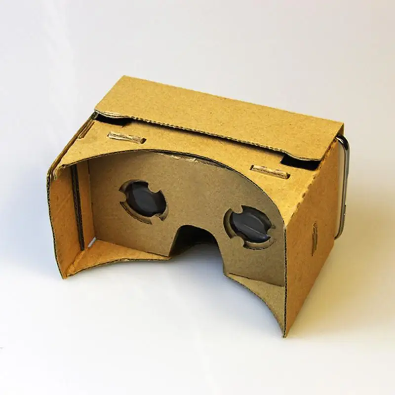 DIY Google Cardboard Виртуальная реальность VR мобильный телефон 3D просмотра очки для экрана