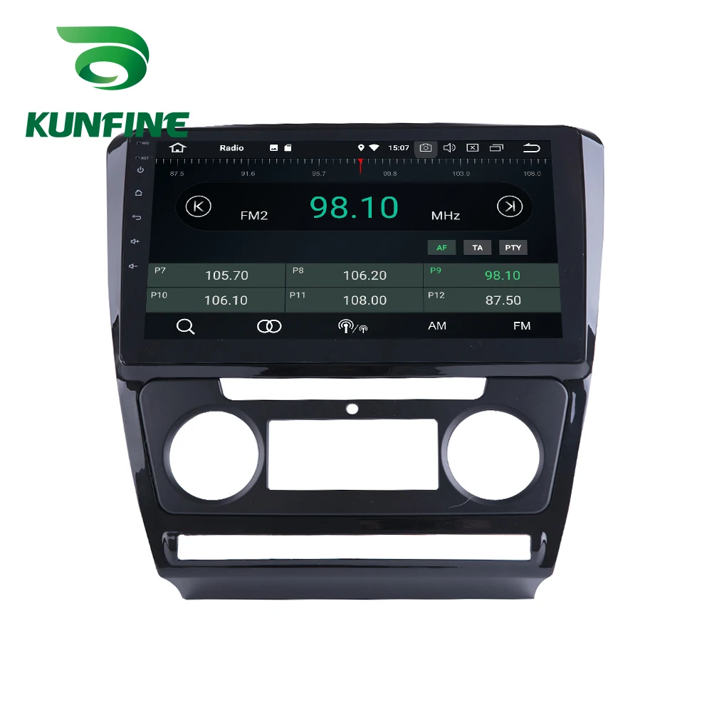 Flash Deal Android 9.0 Ram 4G Rom 64G PX6 Cortex A72 Car DVD GPS Multimedia Player Car Stereo For Skoda Octavia 2007-2013 MT/AT Radio 5