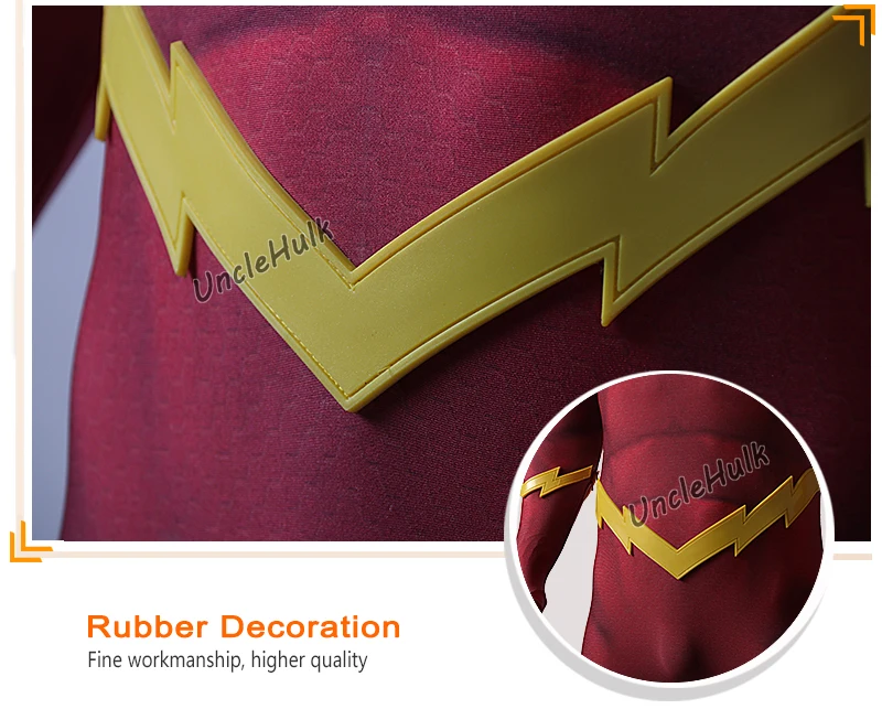 The-Flash-Zentai-Lycra-Rubber-Decoration-Cosplay-Costume-With-Hood-UncleHulk-22