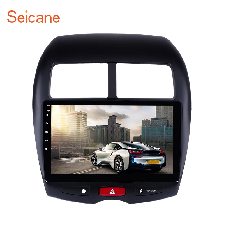 

Seicane Android 8.1/6.0/7.1 10.1" Car Radio For Mitsubishi ASX Peugeot 4008 2Din Quad-core GPS Stereo Multimedia Player
