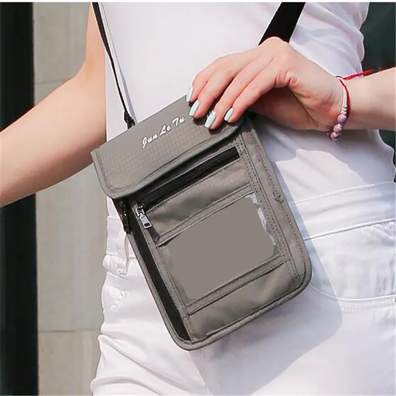 

1pc New Style Multi-function Cross Body Bag Travel Shoulder Bag Protective Case Wallet Pouch For Men And Women Mini