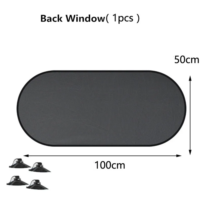 С 2 присосками 5 шт. 3D фотокаталитическая сетка солнцезащитный козырек оконный экран от солнца автомобильный занавес автомобильный чехол Солнцезащитный козырек автомобильный интерьерный продукт