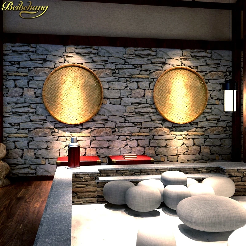 beibehang papel de parede Vintage nostalgic ancient Egyptian culture stone hotel wallpaper antique 3d background wall paper