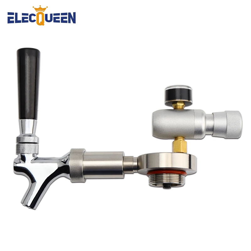 2L mini growler spears Beer Spear With Tap Faucet with CO2 Injector Premium