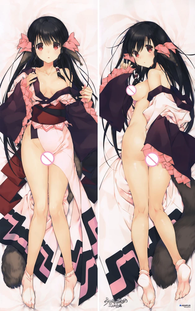 Galgame Utawarerumono персонажи Aruruu Eruruu Kamyu karurauaturay & Urtoriy Dakimakura наволочка Uta