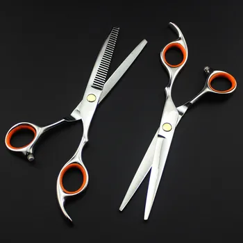 

professional Japan steel 6'' cut hair salon scissors haircut cutting barber makas scissor thinning shears hairdressing scissors