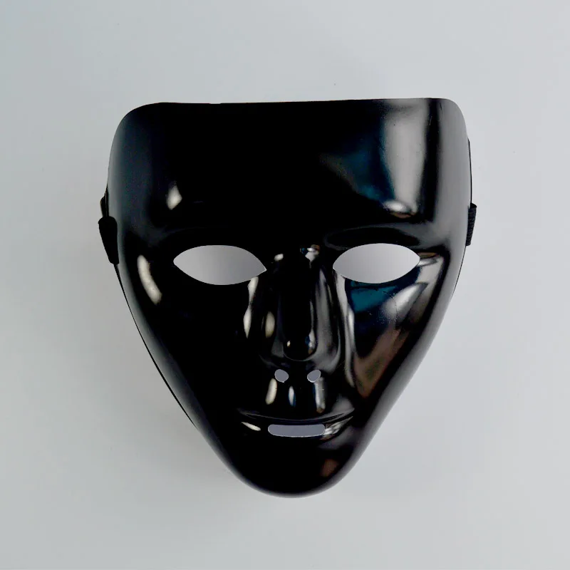 Black Hiphop Mask New type jabbawockeez mask dance PVC mask masquerade