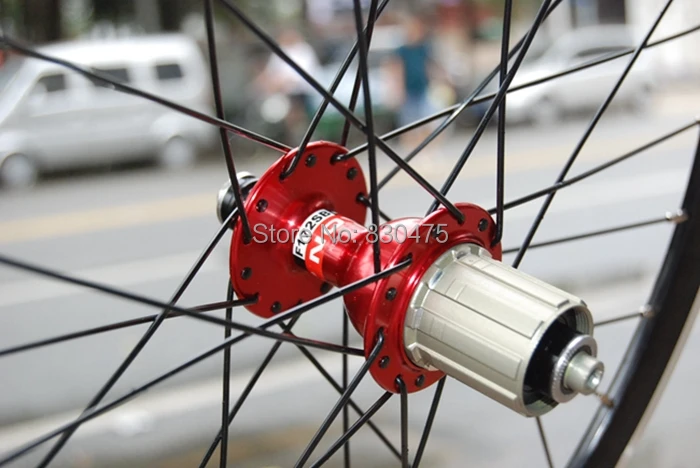 Discount Litepro Kpro 20inch 406 wheel set BMX V brake wheel set for dahon bike sp8 vp18 novatec hubs 3