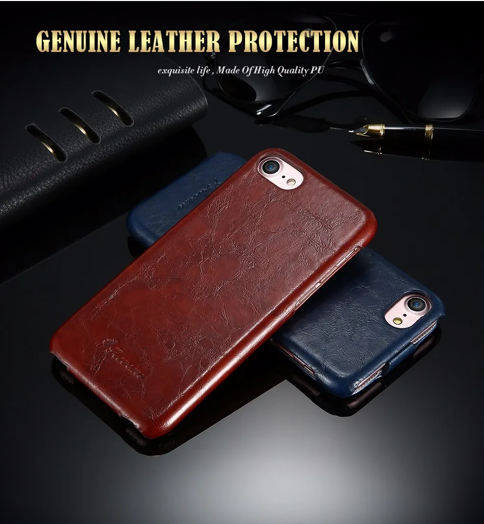 FLOVEME Leather Case For iphone 7 7Plus Cover 1 (7)