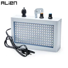 ALIEN 180 светодиодный стробоскопический светильник со звуковым управлением, регулируемая скорость, для сцены, дискотеки, DJ, для дома, вечерние, КТВ, Свадебный светильник, ing Effect