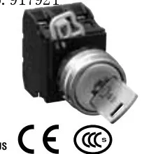 

[ZOB] YW1K-3AE20 idec imports from Japan and the spring selection key switch YW4K-3AE02N1 opening 22mm --10pcs/lot