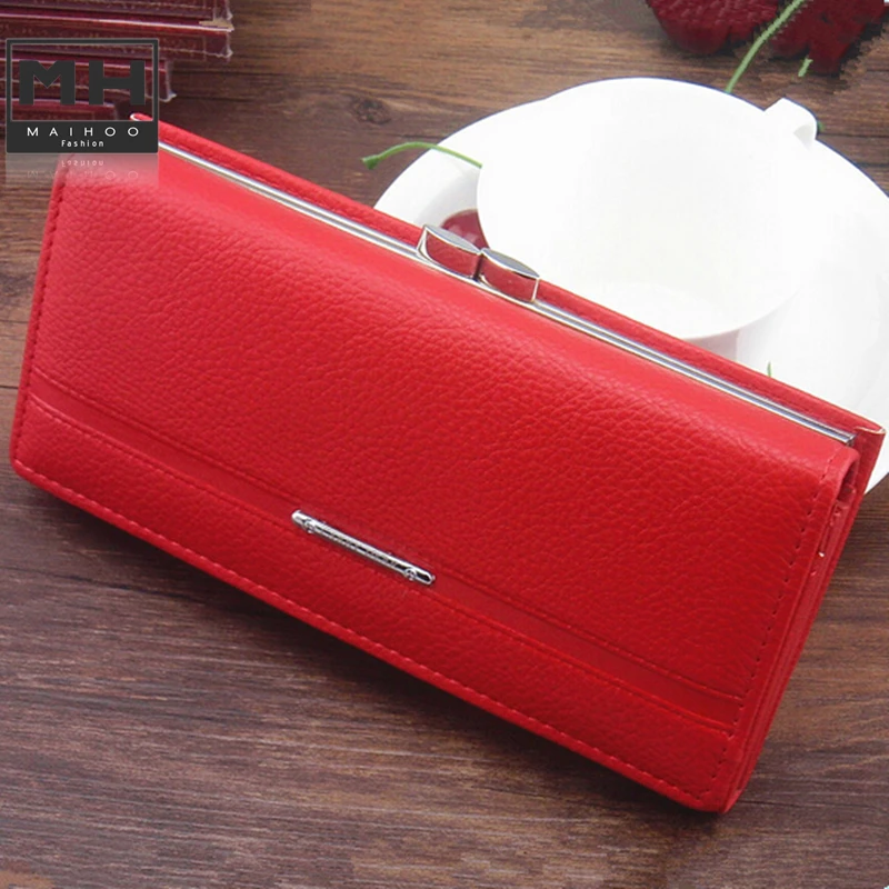 2015 new fashion Wallet Women Wallets Solid Female Wallet Women Clutch Change Purses Carteira Feminina Women Purse card holder