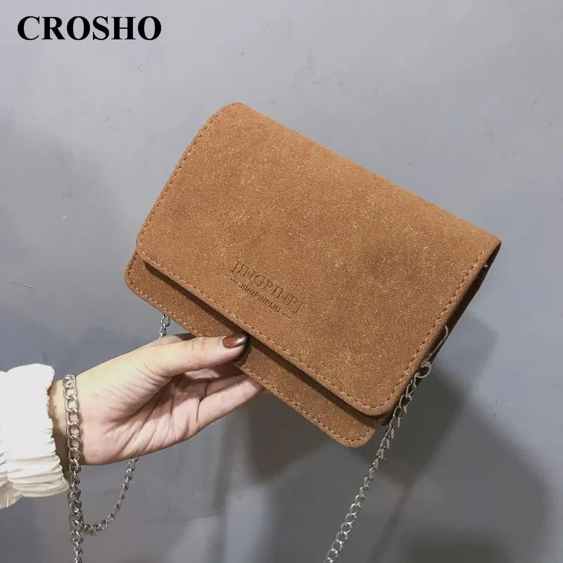 

CROSHO Mini Small Square Bag Autumn Winter One Shoulder Crossbody Bag Joker Is Contracted