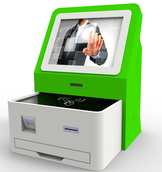 19 ВКН 21,5 дюймовый ПК Встроенный и принтер самообслуживания платежная киоск сеть все в одном торговый электронный потребительский автомат