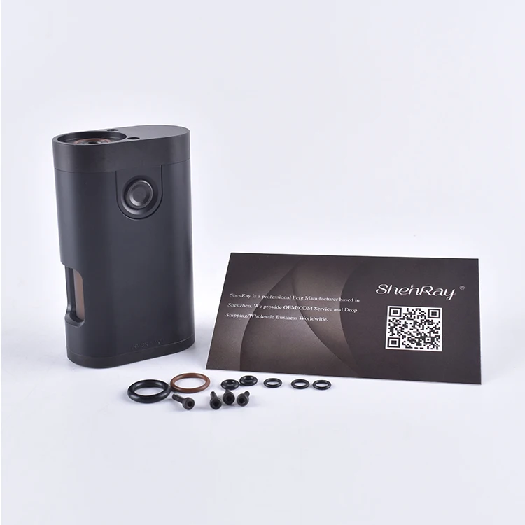 

Shenray Armor Mech Mod bf squonk box mechanical mod single 18650 mini vape mod Side Fire Button for bottom feed RDA RTA tank
