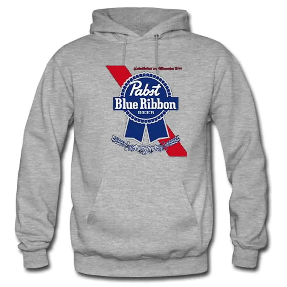 Men's Pabst Blue Ribbon custom hoodies Pullover hoody hoodiehoodies canadapullover skate
