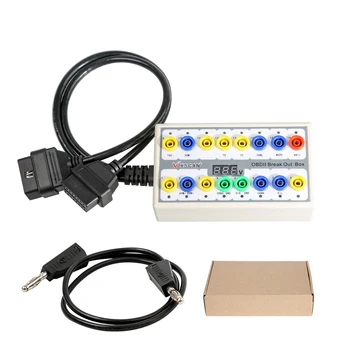 

Newly Auto Car OBD 2 Break Out Box OBD2 Breakout Box OBD OBDII Protocol Detector Diagnostic Connector Detector