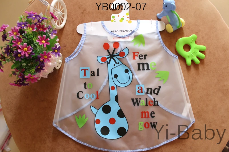 free-shipping-yb0002-07-baby-bib-infant-saliva-towels-painting-clothes-baby-waterproof-bib-12pieces-set