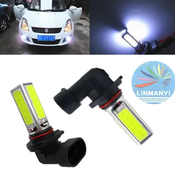

2PCS*High Power LED Lamp HB3 9005 COB 20W 6500k Day Driving Head Light Fog Bulb White Xenon Super Bright Car Styling Fog Lamps
